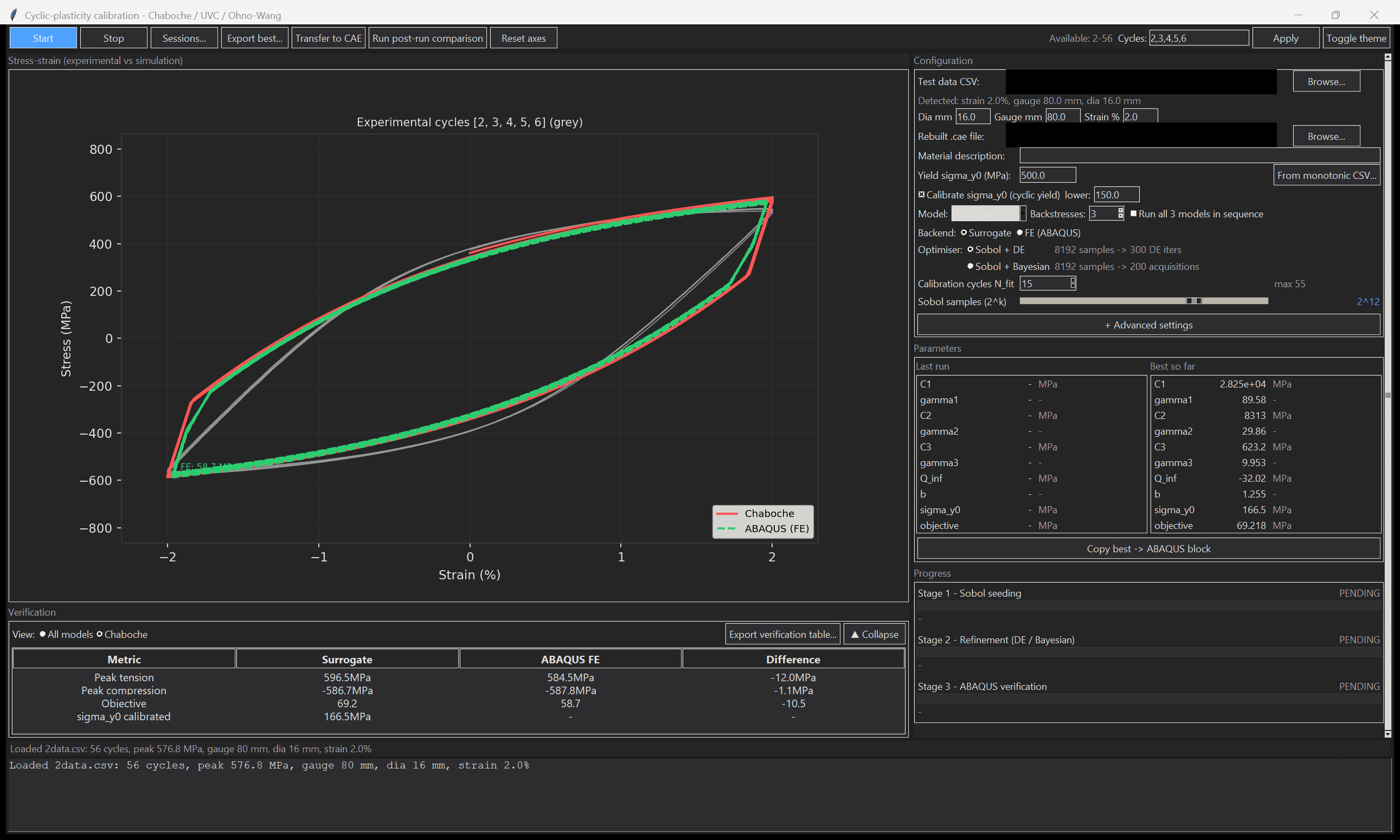 Recycled Rebar Cyclic-Plasticity Calibration